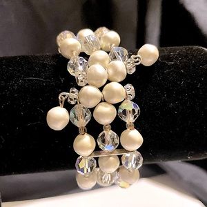 Fashion Designer Faux Bead Bracelet